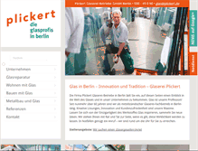 Tablet Screenshot of plickert.de